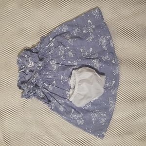 Artisan NY ruffle sleeveless butterfly dress